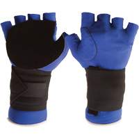 Anti-Impact Glove with Wrist Support, Size Small, Split Leather Palm Rideout Tool & Machine Inc.