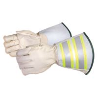 Gants de monteur de lignes de luxe Endura, Grand, Paume en Cuir de cheval Rideout Tool & Machine Inc.