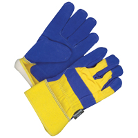 Gants d'ajusteur, Taille unique, Paume en Cuir fleur de vache, Doublure en Thinsulate Rideout Tool & Machine Inc.