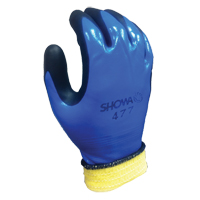 Gants enduits de nitrile, Grand, R&ecirc;vetement Mousse de nitrile, Calibre 12, Enveloppe en Nylon Rideout Tool & Machine Inc.