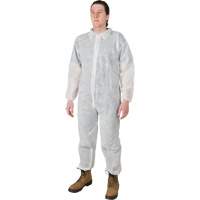 Coveralls, Medium, White, Polypropylene Rideout Tool & Machine Inc.