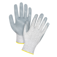 Gants haute performance r&eacute;sistants &agrave; la coupe, Taille 2T-Grand/11, Calibre 13, Rev&ecirc;tement Nitrile, Enveloppe en PEHP, ANSI/ISEA 105 niveau 4/EN 388 niveau 5 Rideout Tool & Machine Inc.