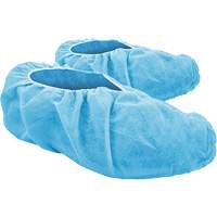 Couvre-chaussures jetables CoverMe, T-Grand, Polypropyl&egrave;ne, Bleu Rideout Tool & Machine Inc.