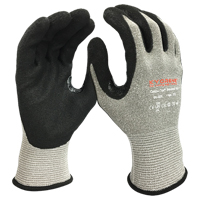 Cut-Resistant Gloves, Size Large/9, 13 Gauge, Foam Nitrile Coated, Kyorene&reg; Shell, ANSI/ISEA 105 Level 3/EN 388 Level C Rideout Tool & Machine Inc.