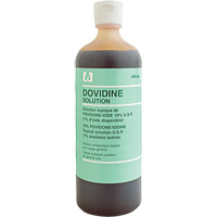 Povidone iodée topique, Liquide, Antiseptique SGE787 | Rideout Tool & Machine Inc.