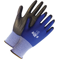 Coated Synthetic Gloves, 7, Polyurethane Coating, 13 Gauge, Nylon Shell Rideout Tool & Machine Inc.