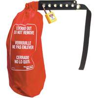 Sac de cadenassage &eacute;lectrique pour prise surdimensionn&eacute;e & contr&ocirc;le de palan, Type Prise Rideout Tool & Machine Inc.