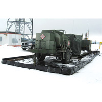 Insta-Berm L-Rod, 748 US gal. Capacity, 10' W x 10' L x 12" H, L-Bracket Rideout Tool & Machine Inc.