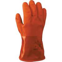 Gants &agrave; double enduit Atlas 460, Taille Moyen/8, 12" lo, PVC, Doublure en Acrylique/Coton, 130-mil Rideout Tool & Machine Inc.