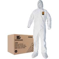 Kleenguard A40 Coveralls, 2X-Large, White, Microporous Rideout Tool & Machine Inc.