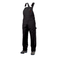 Salopettes en canevas de coton non doubl&eacute;e, Hommes, Grand, Noir Rideout Tool & Machine Inc.