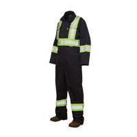 Unlined Safety Coveralls, Large, Navy Blue Rideout Tool & Machine Inc.