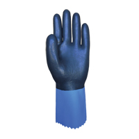 Gants enti&egrave;rement tremp&eacute;s et r&eacute;sistants aux produits chimiques Summitech, Taille Petit/7, 11,8" lo, Chloropr&egrave;ne, Doublure en Poly-coton, 59 mils Rideout Tool & Machine Inc.
