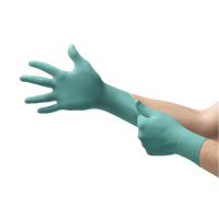 Gants NEOPRO, T-petit, N&eacute;opr&egrave;ne, 5,1 mils, Sans poudre, Vert, Classe 2 Rideout Tool & Machine Inc.