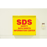 Safety Data Sheet Storage Cabinet, English, Binders Included SGH870 | Rideout Tool & Machine Inc.