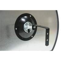 Roundtangular Convex Mirror with Bracket, 20" H x 30" W, Indoor/Outdoor SGI563 | Rideout Tool & Machine Inc.