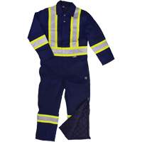 Reflective Duck Coveralls, Small, Navy Blue Rideout Tool & Machine Inc.