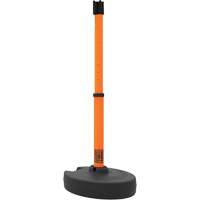 PLUS Barrier Post Set Receiver, 42" High, Orange SGI894 | Rideout Tool & Machine Inc.