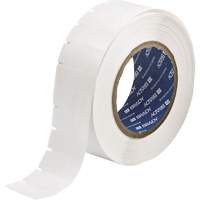 &eacute;tiquettes &agrave; transfert thermique B-461, Polyester, 0,6" lo x 1,625" h, Blanc Rideout Tool & Machine Inc.