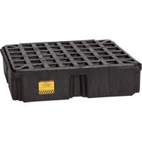 Modular Spill Platform, 15 US gal. Spill Capacity, 26" x 26.25" x 6.5" Rideout Tool & Machine Inc.