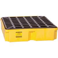 Modular Spill Platform, 15 US gal. Spill Capacity, 26" x 26.25" x 6.5" Rideout Tool & Machine Inc.