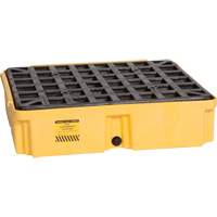 Modular Spill Platform, 15 US gal. Spill Capacity, 26" x 26.25" x 6.5" Rideout Tool & Machine Inc.