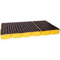 Modular Spill Platform, 88 US gal. Spill Capacity, 51.5" x 78.25" x 6.5" Rideout Tool & Machine Inc.