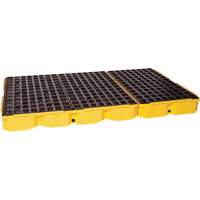 Modular Spill Platform, 88 US gal. Spill Capacity, 51.5" x 78.25" x 6.5" Rideout Tool & Machine Inc.