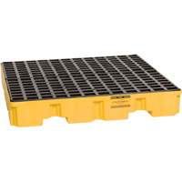 Spill Containment Pallet, 66 US gal. Spill Capacity, 51.5" x 51.5" x 8" SGJ306 | Rideout Tool & Machine Inc.
