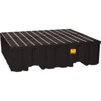 Spill Containment Pallet, 132 US gal. Spill Capacity, 51" x 52.5" x 13.75" SGJ311 | Rideout Tool & Machine Inc.
