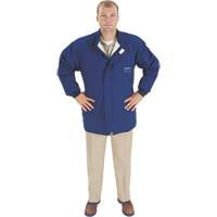 Veste de protection contre l'arc &eacute;lectrique, Moyen, Bleu, 40 cal/cm² Rideout Tool & Machine Inc.