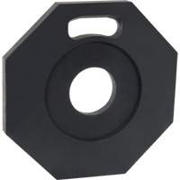 Rubber Base for Premium Delineator Posts, 12 lbs. SGK247 | Rideout Tool & Machine Inc.