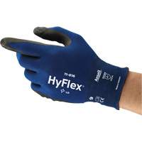 Hyflex&reg; 11-816 Glove, 6, Foam Nitrile Coating, 18 Gauge, Nylon/Spandex Shell Rideout Tool & Machine Inc.