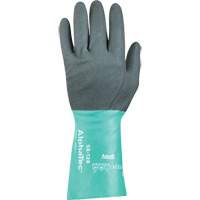 AlphaTec&reg; 58-128 Chemical-Resistant Gloves, Size 7, 13" L, Nitrile, Nylon Inner Lining, 7-mil Rideout Tool & Machine Inc.