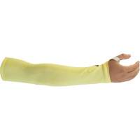 Cut-Resistant Sleeves, Kevlar&reg;, 14", ASTM ANSI Level A4, Yellow Rideout Tool & Machine Inc.