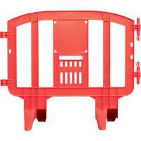 Minit Barricade, Interlocking, 49" L x 39" H, Red SGN478 | Rideout Tool & Machine Inc.