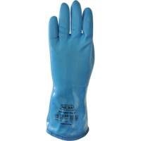 S022 Chemical-Resistant Gloves, Size 8, 11.8" L, PVC, Acrylic Inner Lining, Winter Weight Rideout Tool & Machine Inc.