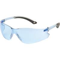 Itek™ Safety Glasses, Blue Lens, Anti-Scratch Coating SGO520 | Rideout Tool & Machine Inc.