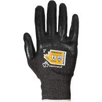 Ultrafine Composite Filament Fiber Knit Gloves, Size 5, 18 Gauge, Foam Nitrile Coated, TenActiv Shell, ASTM ANSI Level A4 Rideout Tool & Machine Inc.