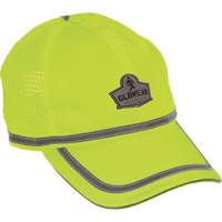 GloWear&reg; 8930 High Visibility Baseball Cap, High Visibility Lime-Yellow, Polyester Rideout Tool & Machine Inc.
