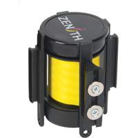 Magnetic Tape Cassette for Build-Your-Own Crowd Control Barrier, 7', Yellow Tape Rideout Tool & Machine Inc.