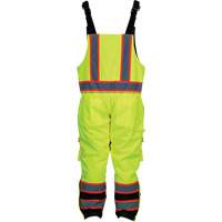 Insulated Overalls, Polyester/Polyurethane, Small, High Visibility Lime-Yellow SGO755 | Rideout Tool & Machine Inc.