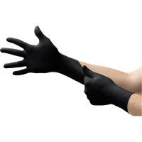 Gants Onyx, Petit, Nitrile, 3,5 mils, Sans poudre, Noir Rideout Tool & Machine Inc.