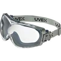 Uvex HydroShield<sup>®</sup> Stealth<sup>®</sup> OTG Safety Goggles, Clear Tint, Anti-Fog/Anti-Scratch, Fabric Band SGW370 | Rideout Tool & Machine Inc.