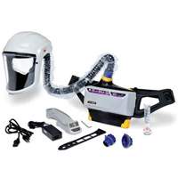 Versaflo Powered Air Purifying Respirator Painter's Kit, Headcover & Faceshield, Lithium-Ion Battery Rideout Tool & Machine Inc.