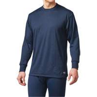FR Base Layer Long Sleeve T-Shirt, Small, Navy Blue Rideout Tool & Machine Inc.