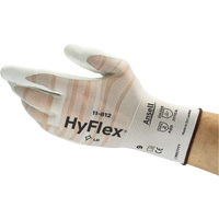 Hyflex&reg; 11-812 Gloves, 6, Foam Nitrile Coating, 18 Gauge, Nylon/Spandex Shell Rideout Tool & Machine Inc.