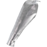 Welder's Heat Resistant Sleeves, 24", Aluminized Kevlar&reg;, Silver Rideout Tool & Machine Inc.