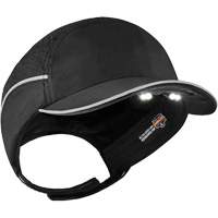 Skullerz<sup>®</sup> 8965 Lightweight Bump Cap Hat with LED Lighting, Black SGQ316 | Rideout Tool & Machine Inc.