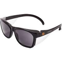 KleenGuard™ Safety Glasses, Grey/Smoke Lens, Anti-Fog/Anti-Scratch Coating, ANSI Z87+ SGQ559 | Rideout Tool & Machine Inc.